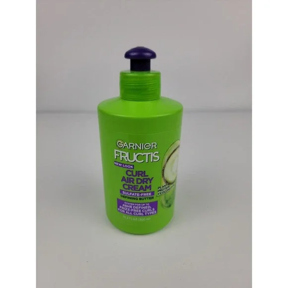 Garnier Fructis Curl Air Dry Cream Sulfate-Free Defining Butter 10.2oz Vegan