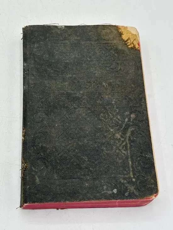 1896 Pocket New Testament American Bible Society Presentation Inscribed