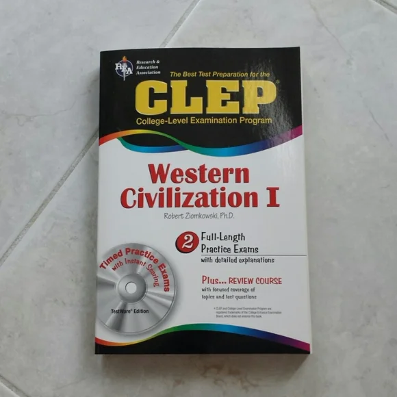 Unused Clep Western Civilization 1 Book