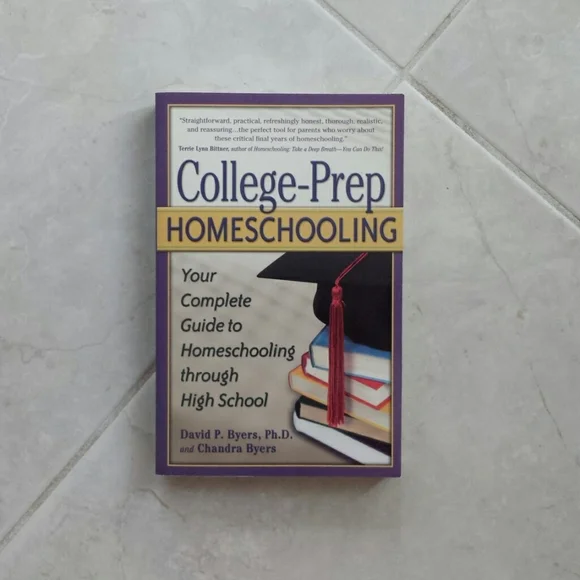 Unused College-Prep Homeschooling Book