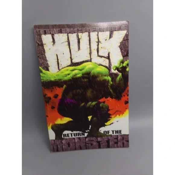 The Incredible Hulk‎ Return of the Monsters Graphic Novel Marvel Comics