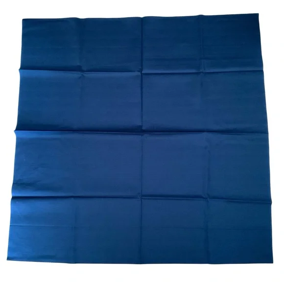 Musubi Japanese Furoshiki 36” Solid Navy Cotton Cloth Large Wrapping Fabric Jpn