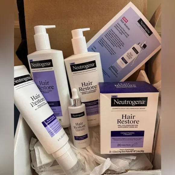 Neutrogena Hair Restore Set NIB
