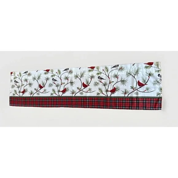 Cardinal And Chickadee Window Valance Set Of 2 14