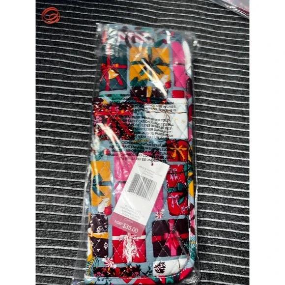 Vera Bradley Curling Flat Iron Cover Multicolor NWT Under the Tree