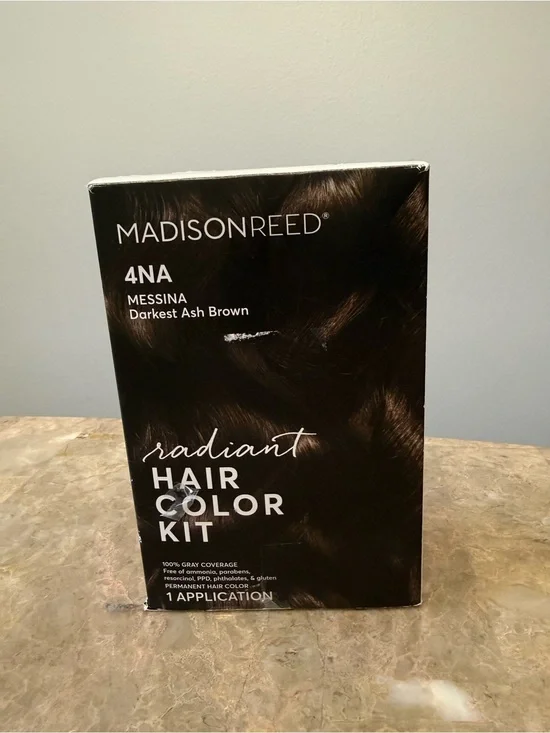 Madison Reed Radiant Hair Color Kit 2508777 4NA MESSINA DARKEST ASH BROWN