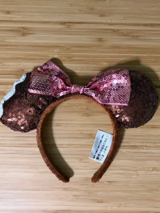 Ice Cream Inspired Minnie Mouse Ears-Headband
