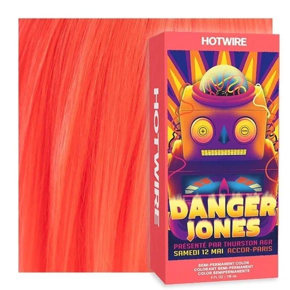 Danger Jones hair dye Hotwire no developer needed