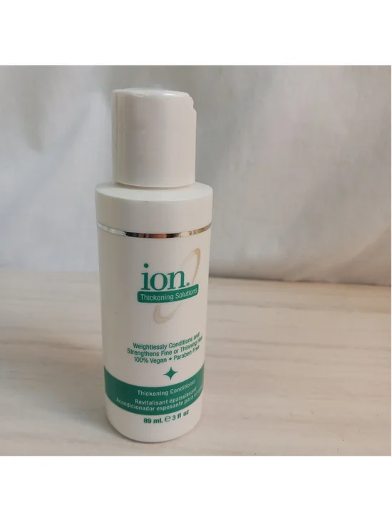 Ion Thickening Solutions Conditioner 100% Vegan 3 Oz Travel