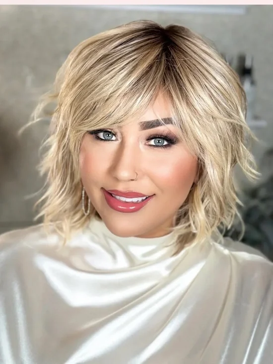 SOMA NEW WITH TAGS!! FULL THROTTLE IN SUNLTE BEIGE SYNTHETIC-WIG NEW IN BOX!!!!!