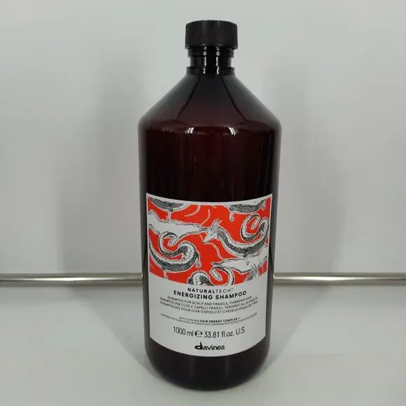 New Davines Naturaltech Energizing Shampoo 33.81oz / 1000ml / 1L