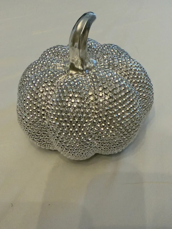 New Zgallerie  Decorative Pumpkin - Silver