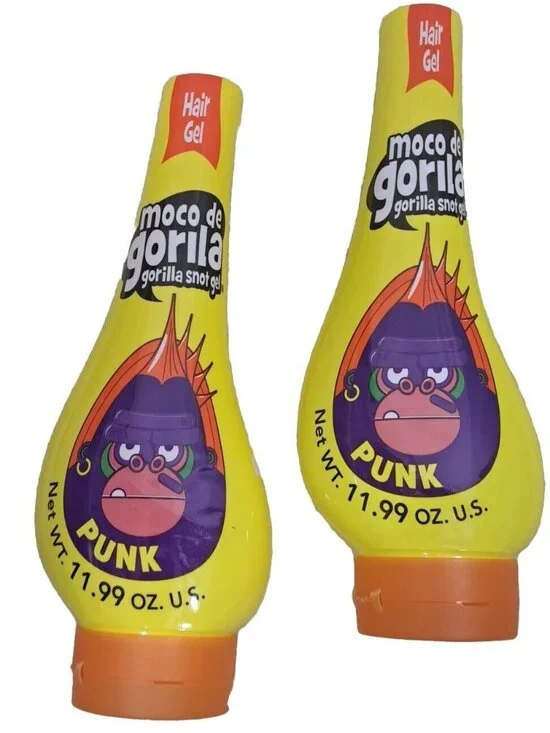 NEW-Moco de Gorila gorilla‎ snot gel Punk Hair Gel 11.99 oz 2-Pack