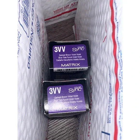Matrix Color‎ Sync 3VV Darkest Brown Violet Violet Demi-Permanent Hair Color