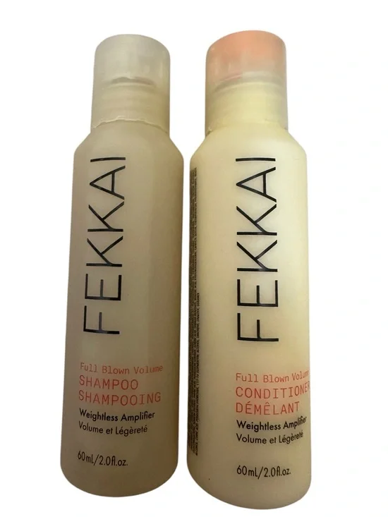 FEKKAI Full Blown Volume Shampoo & Conditioner Travel Set