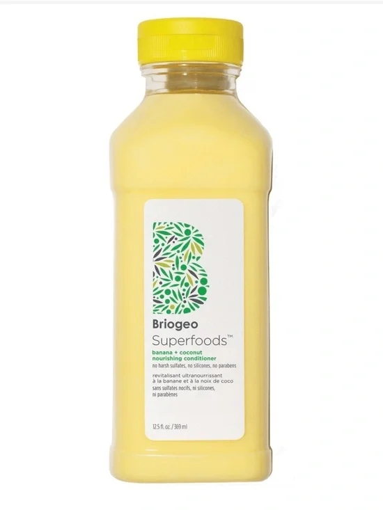Briogeo Superfoods Conditioner - White Bottle with Gray Text