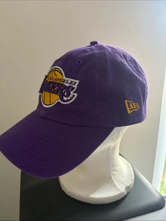 New Era Los Angeles Lakers Purple and Gold Baseball Cap