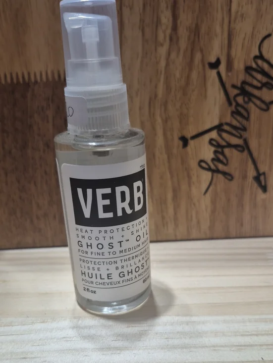 Ghost Oil Heat Protectant - Clear