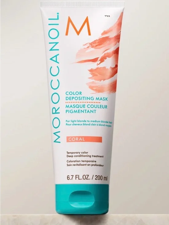 Moroccanoil Coral Color Depositing Mask