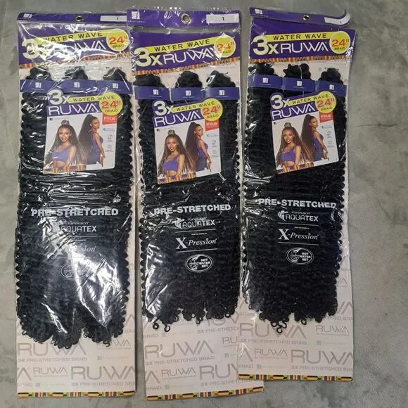 (3) Sensationnel X-Pression 3X Braid Hair 24