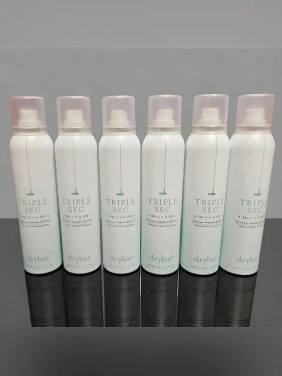 NEW Dry Bar 6pc Triple Sec Finishing Spray 3 in 1 Bundle (six bottles) 4.2 oz ea