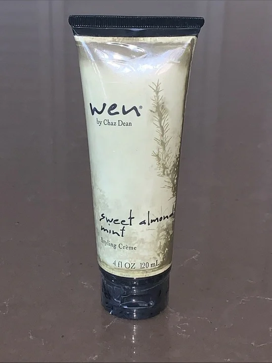 New Sealed Wen by Chaz Dean Sweet Almond Mint Styling Cream 4oz