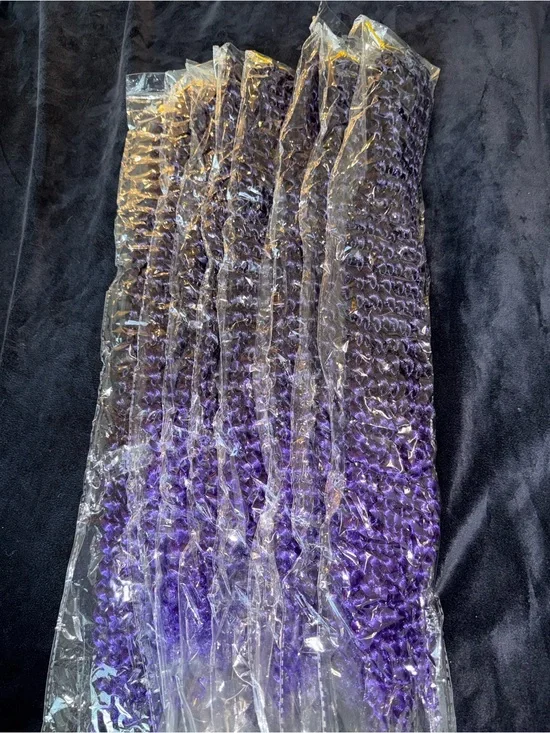 Purple 24 Inch 8 Packs Passion Twist Crochet Hair