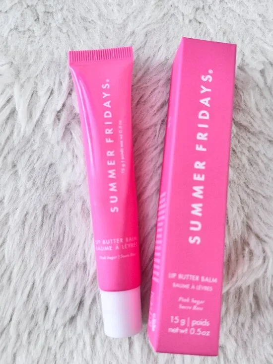 1pc/ Pink Sugar  /Summer Fridays Lip Butter Balm Conditioning Lip Mask New box