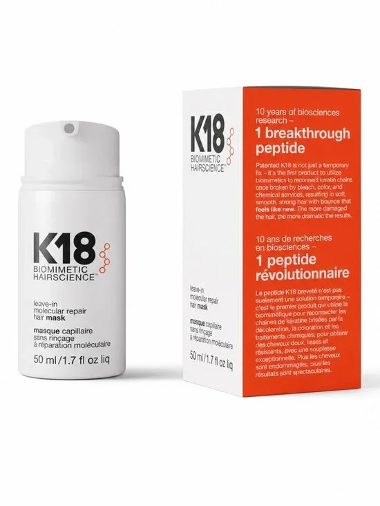 K18 Biomimetic Hairscience Leave-In Molecular Repair Hair Mask 50ml 1.7oz New