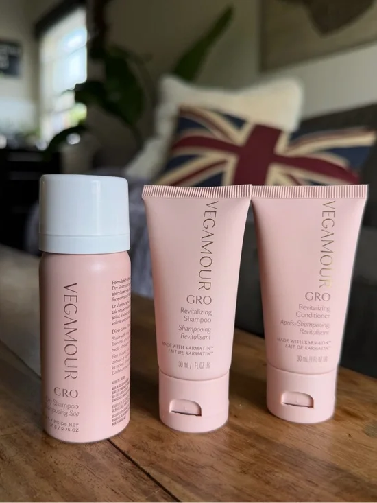 VEGAMOUR GRO Revitalizing Hair Care Travel Set