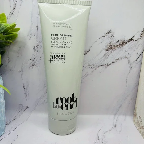 Root To End Curl Defining Cream 8 oz w/ Strand Reviving Complex NEW
