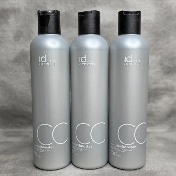 (X3) IdHair Id Hair Elements Silver Volume Booster Conditioner 250ml