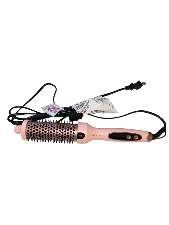 Wavytalk Blowout Boost Ionic Thermal Brush 1 1/2 Inch LED Display, 300-400F Pink