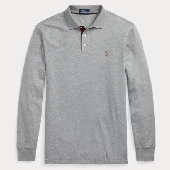Classic Fit Soft Cotton Polo Shirt Polo Ralph Lauren Sz M