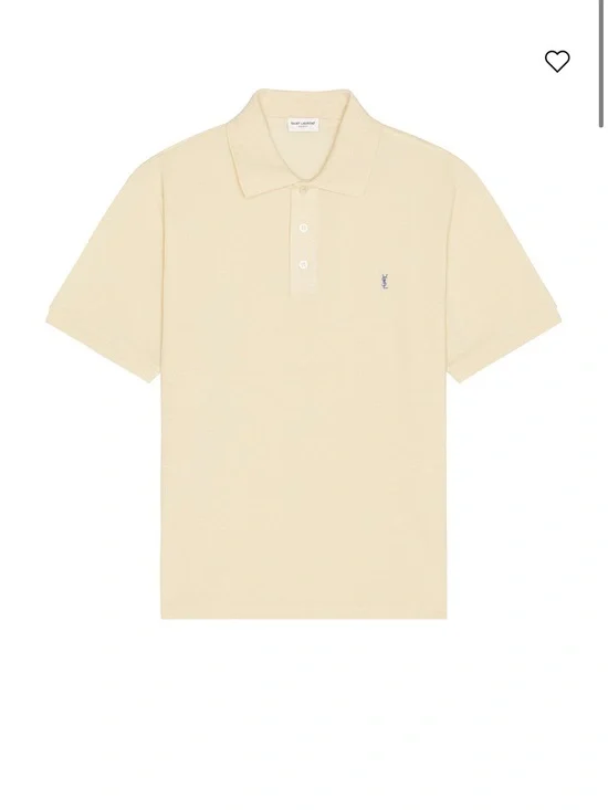 Ralph Lauren Cream Short-Sleeve Polo Shirt
