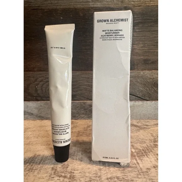Grown Alchemist Matte Balancing Moisturizer 12ml –‎ Travel Size – NEW – GIFT