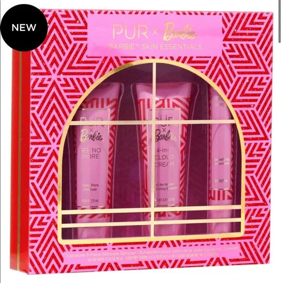 NIB PUR X BARBIE SKIN ESSENTIALS SET