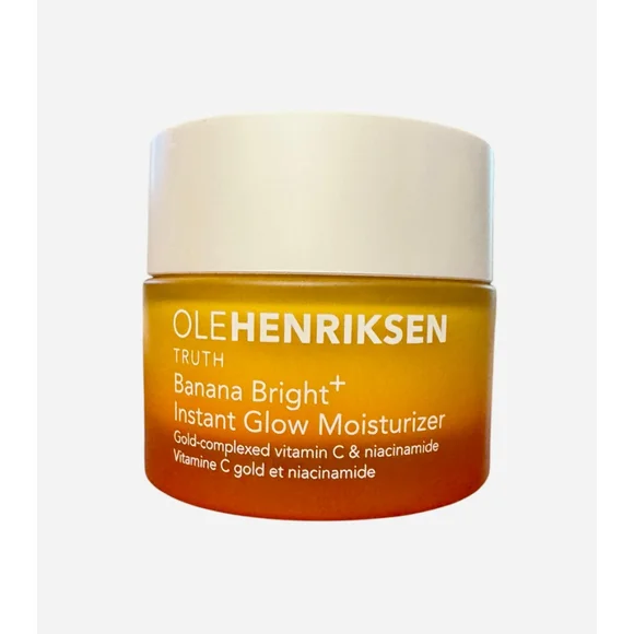 New OLEHENRIKSEN Banana Bright+ Instant Glow Moisturizer, unboxed