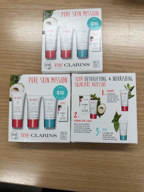 3 My Clarins Sets