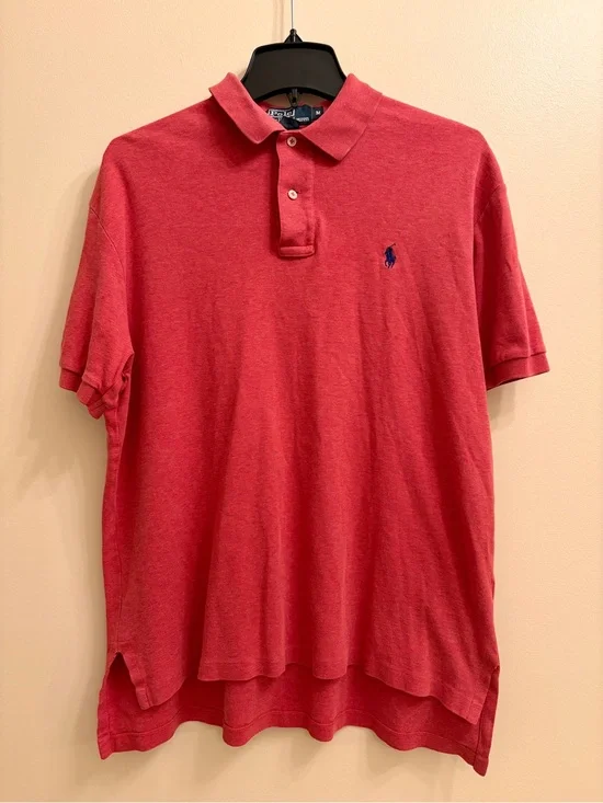 Polo by Ralph Lauren | Men's Red Classic Polo Shirt- 100% Cotton