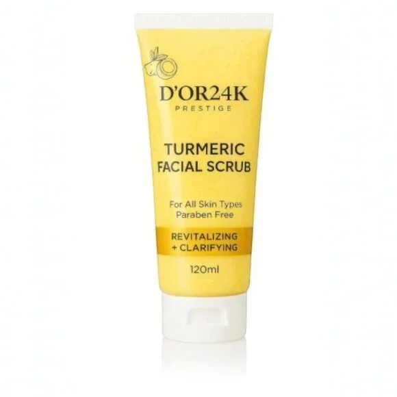D’OR24K Prestige Turmeric Facial Scrub New Sealed Retails $120.00