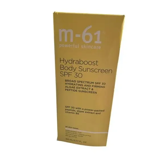 NWT FULL SIZE m-61 Hydraboost Body Sunscreen SPF 30