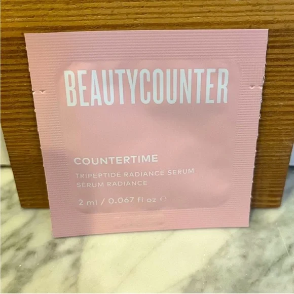 Beautycounter Countertime Tripeptide Radiance Serum sample packs