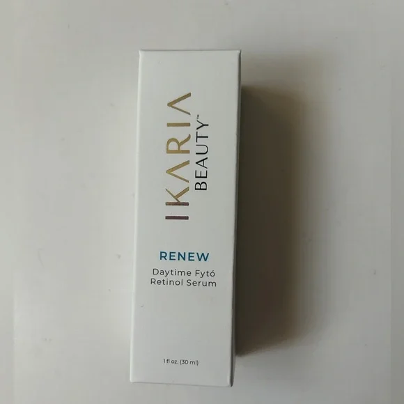 Ikaria Beauty Renew Daytime Fyto Retinol Serum 1 oz / 30 mL - New in Box!