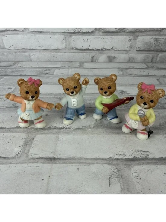 Homco #1421 Bear Figurines 