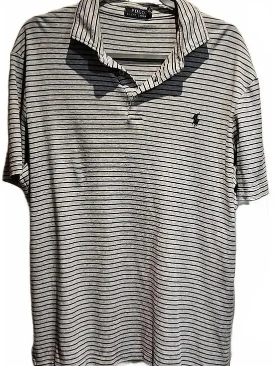 Polo ralph lauren striped polo size L
