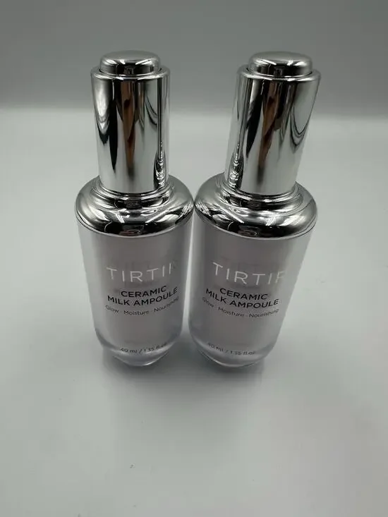 TIRTIR Ceramic Milk Ampoule 40ml Hydrating Ceramide Serum Glow Barrier K-Beauty