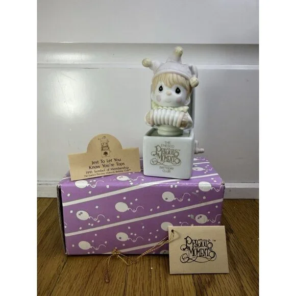 Precious Moments Figurine B0106 Jest Let You Know Tops