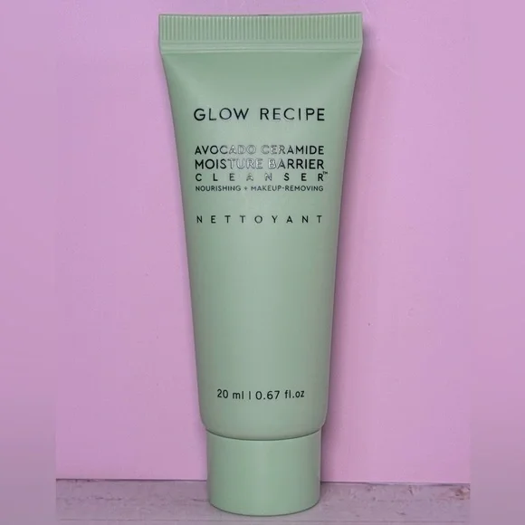 Glow Recipe Avocado Ceramide Moisture Barrier Cleanser NEW 20 ml / 0.67 fl oz