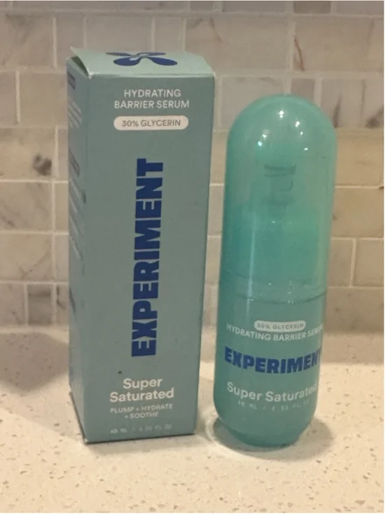 Authentic Experiment Super Saturated Hydrating Barrier Serum,1.35 oz/40ml